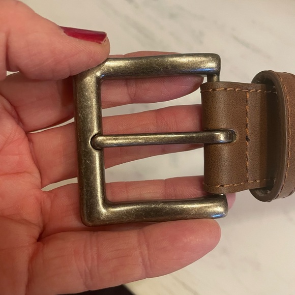 Men’s Brown Dress Belt, Size 36 - Picture 3 of 6